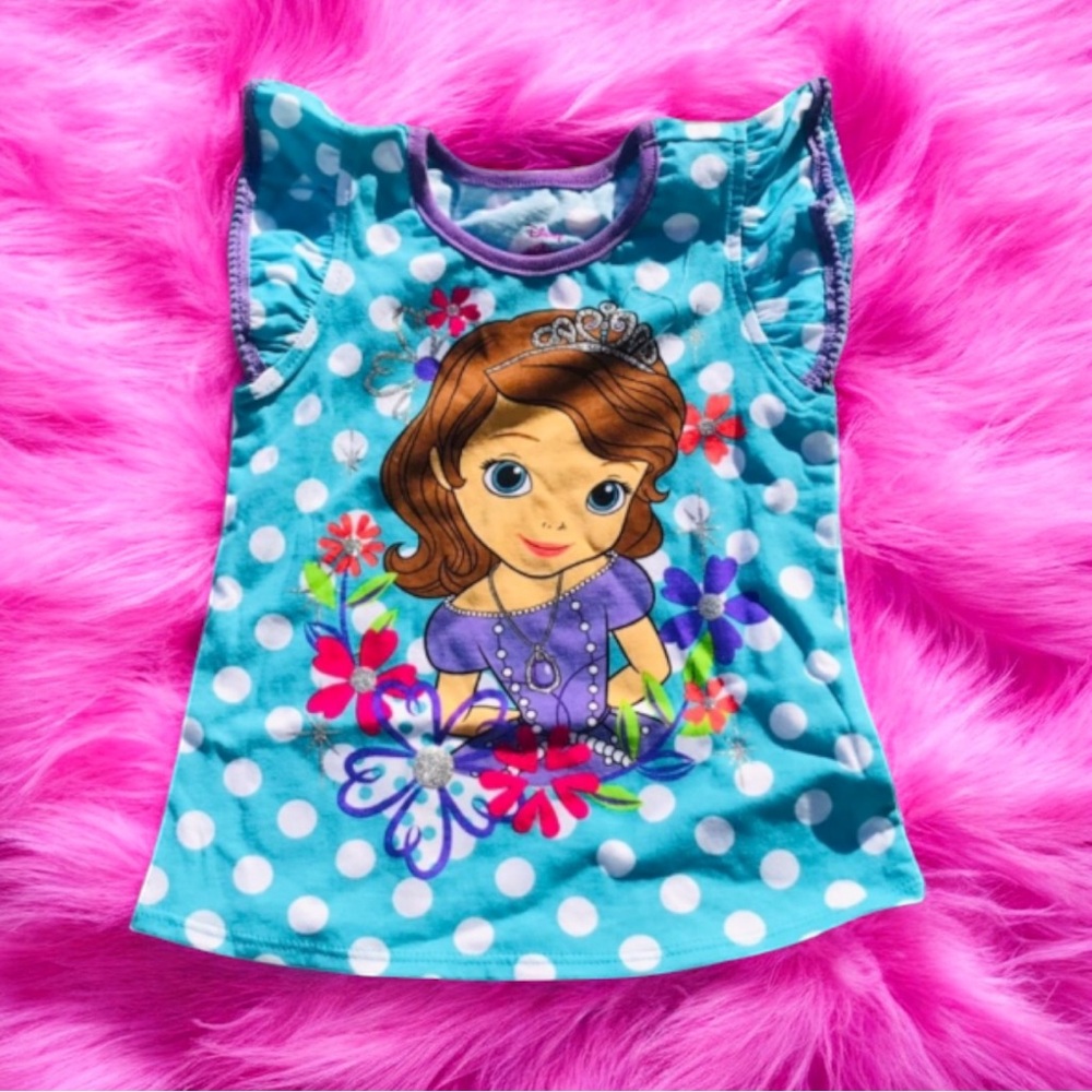 Disney’s Sofia The First Licensed Top Retro Deadstock Fairycore Princess Royal